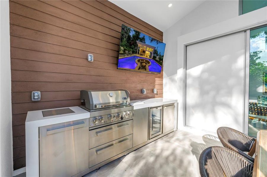 Furnished interior view inside a new home in , Sarasota (Image 29).