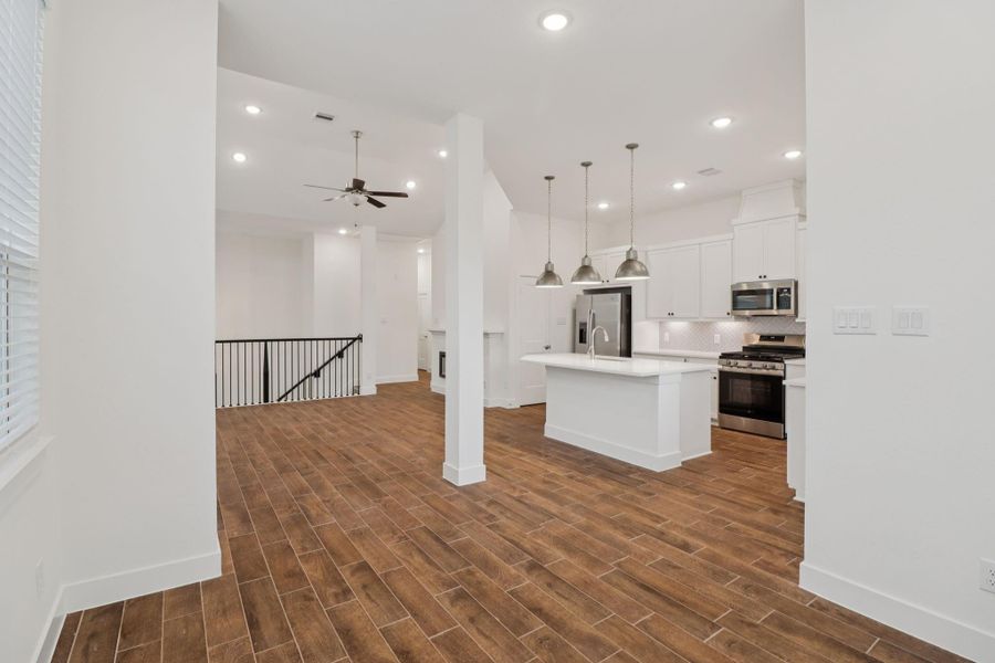 Furnished interior view inside a new home in Kresston, Montgomery (Image 9).