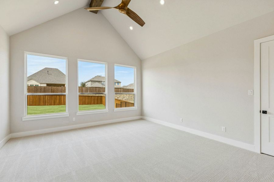 Spacious, unfurnished interior of a new home in The Vines, Haslet (Image 35).