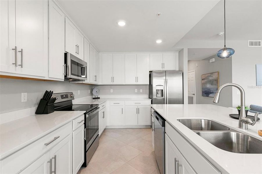 Furnished interior view inside a new home in , Punta Gorda (Image 24).