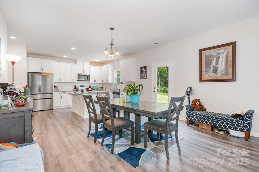 Furnished interior view inside a new home in , Gastonia (Image 26). Furnished interior view inside a new home in , Gastonia (Image 26).