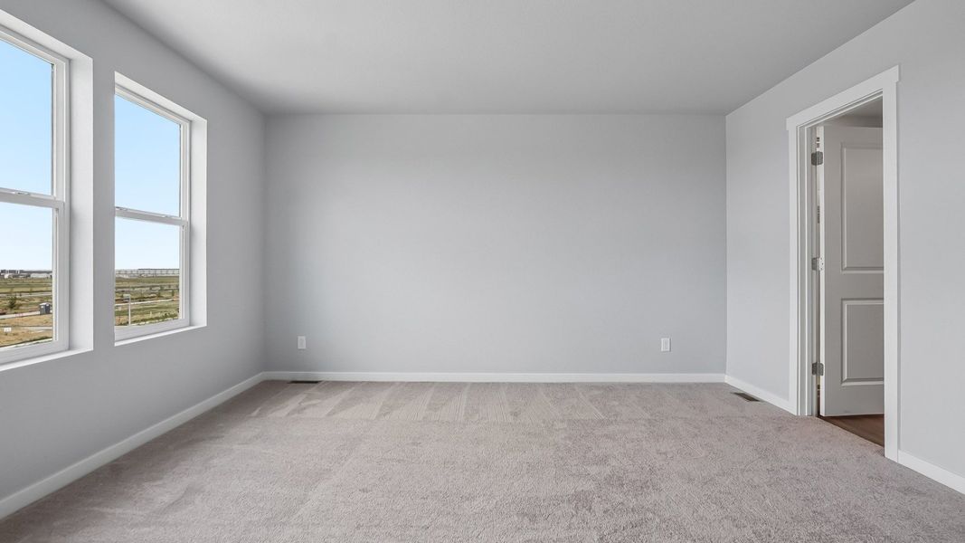 Furnished interior view inside a new home in Windler Townhomes, Aurora (Image 27).