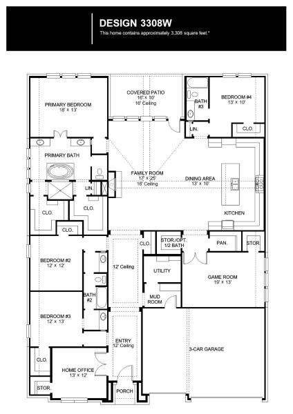2D floor plan layout of this home in The Colony, Bastrop, TX (Image 2). 2D floor plan layout of this home in The Colony, Bastrop, TX (Image 2).