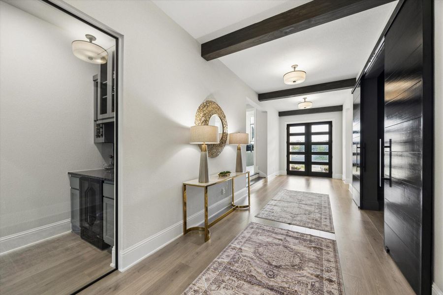Furnished interior view inside a new home in , Fulshear (Image 18).