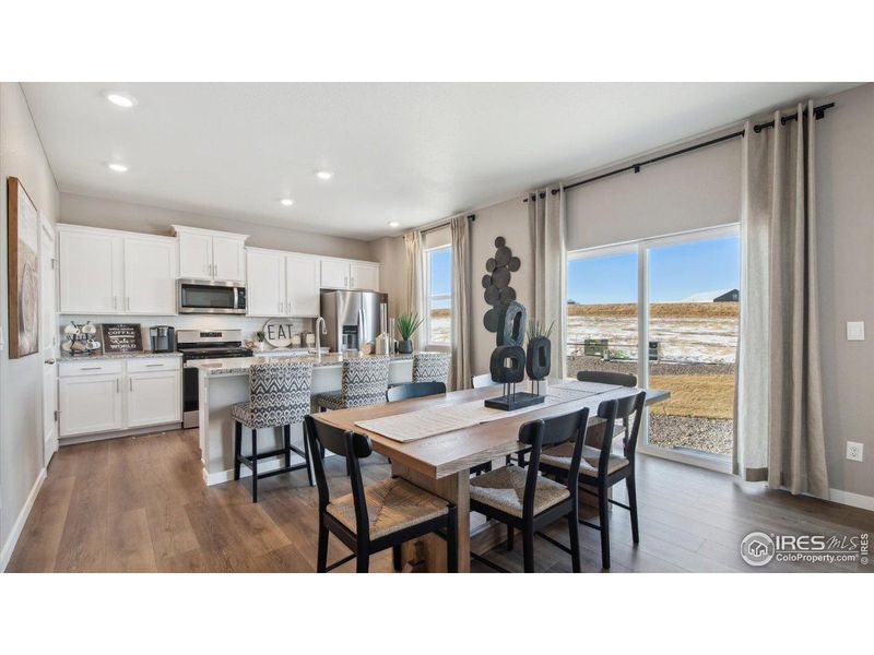 Furnished interior view inside a new home in Vista Meadows, Fort Lupton (Image 3).