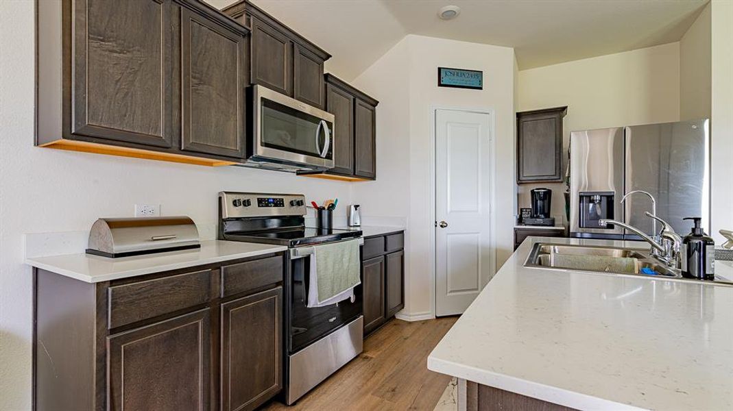 Furnished interior view inside a new home in , Princeton (Image 4).