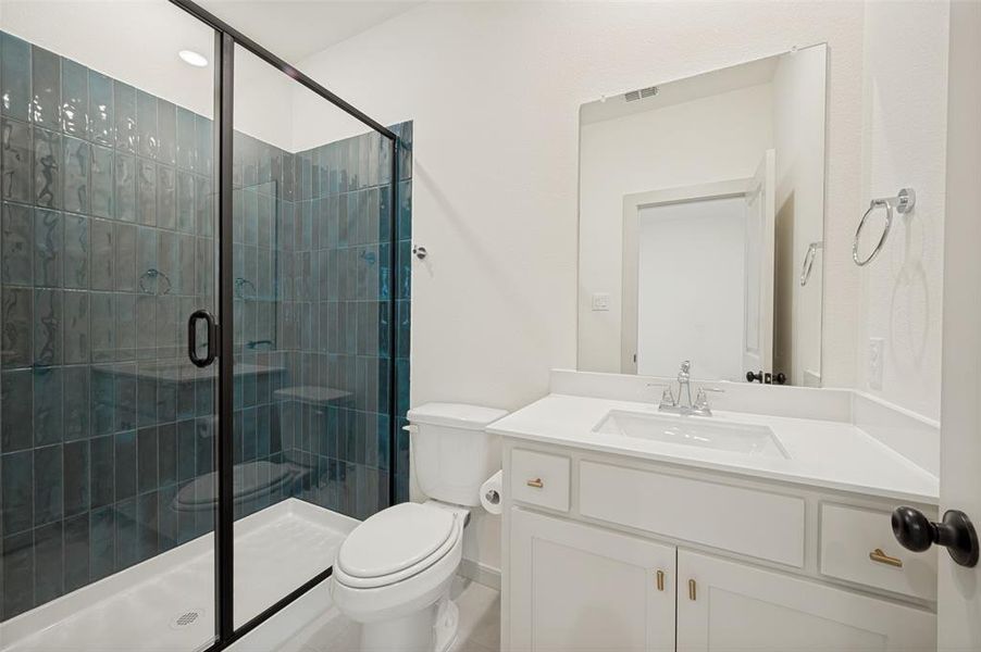 Furnished interior view inside a new home in , McKinney (Image 12).