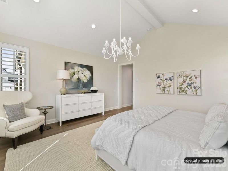Furnished interior view inside a new home in , Davidson (Image 11).