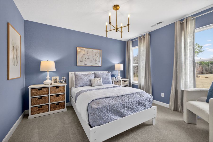 Representative furnished interior of a home built from the The Poppy by Chesapeake Homes in The Farm at Neill's Creek, Lillington (Image 33).