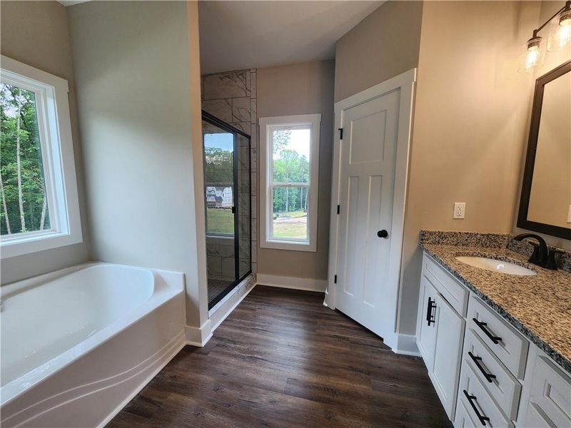 Furnished interior view inside a new home in Benson Estates, Dallas (Image 4). Furnished interior view inside a new home in Benson Estates, Dallas (Image 4).