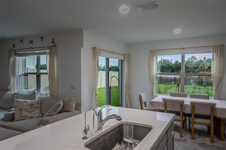 Furnished interior view inside a new home in Northwater at Two Rivers, Zephyrhills (Image 19). Furnished interior view inside a new home in Northwater at Two Rivers, Zephyrhills (Image 19).