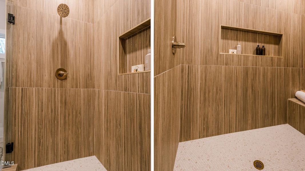 Primary shower Primary shower