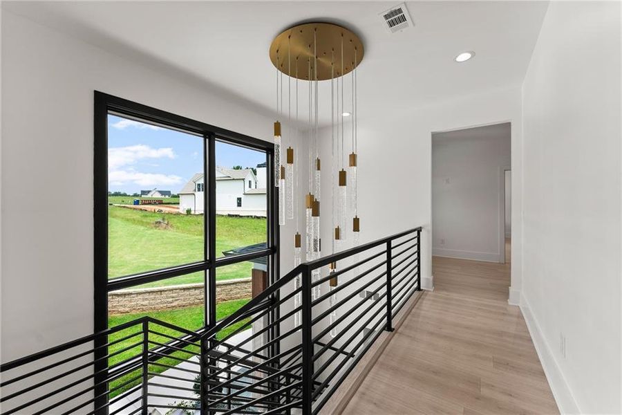 Spacious, unfurnished interior of a new home in , Hartwell (Image 72).