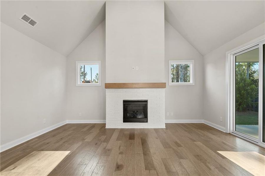 Spacious, unfurnished interior of a new home in Promenade at Sawnee Village, Cumming (Image 12). Spacious, unfurnished interior of a new home in Promenade at Sawnee Village, Cumming (Image 12).