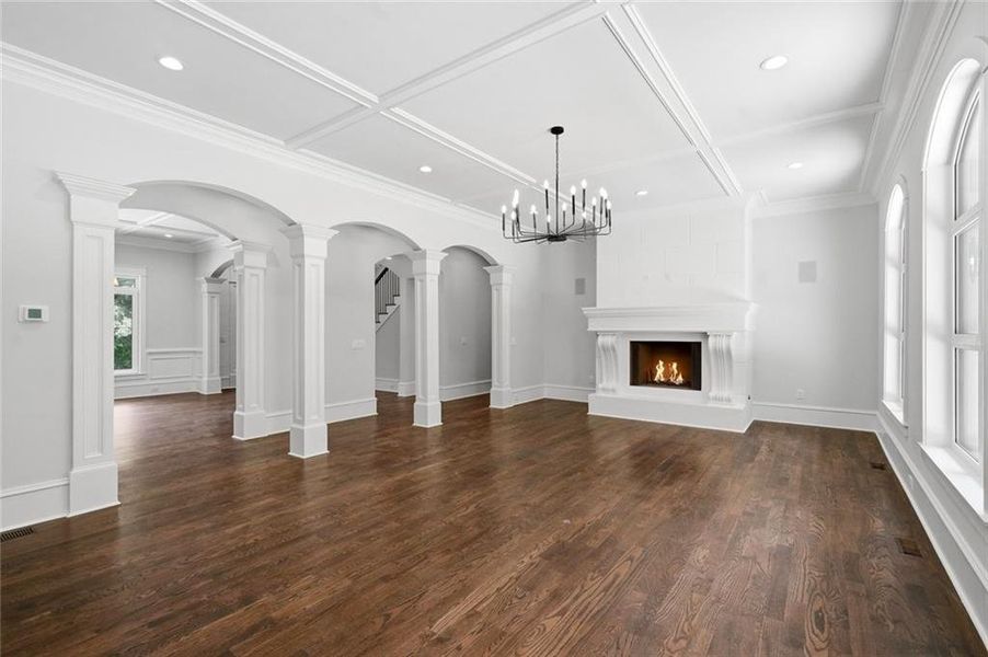 Spacious, unfurnished interior of a new home in , Roswell (Image 54).