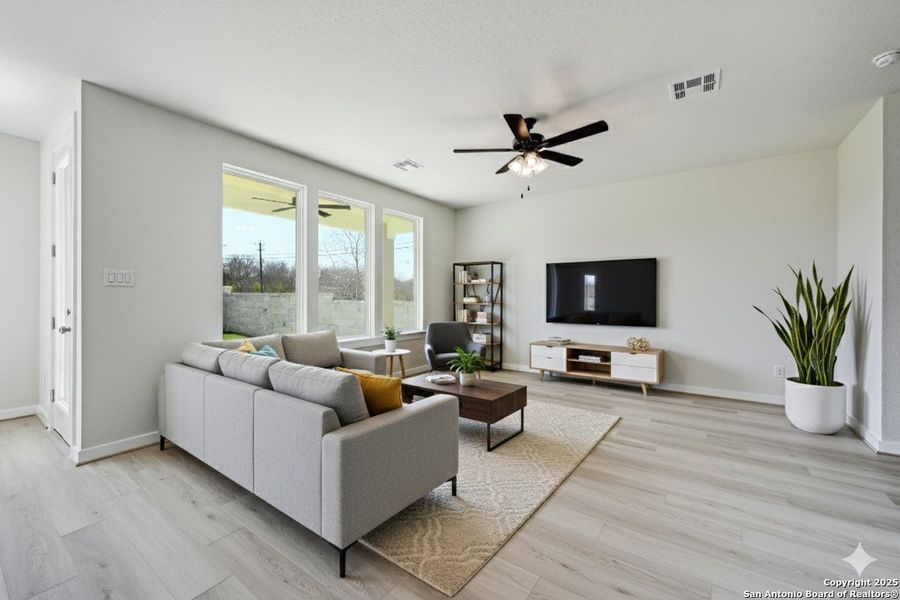 Furnished interior view inside a new home in Avondale, San Antonio (Image 7).