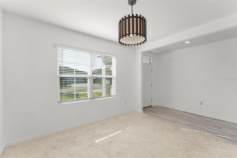 Spacious, unfurnished interior of a new home in Grace Ranch, Haines City (Image 32). Spacious, unfurnished interior of a new home in Grace Ranch, Haines City (Image 32).