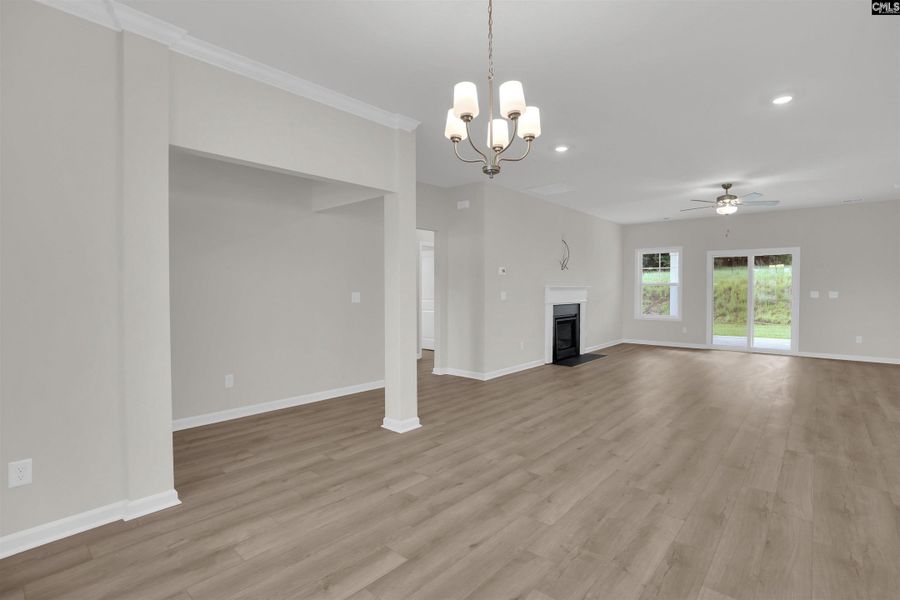 Spacious, unfurnished interior of a new home in Rolling Hills, Prosperity (Image 33).