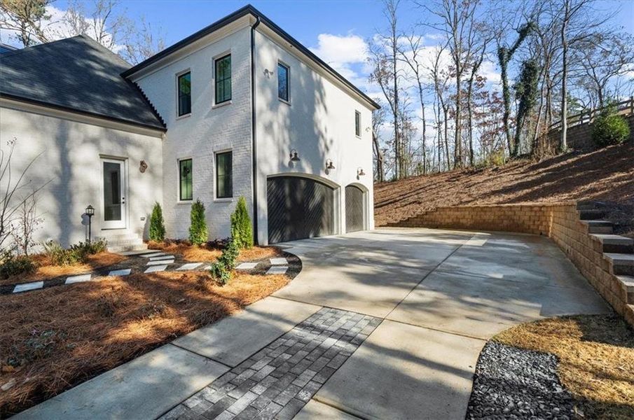 Exterior details and patio area of a home in , Roswell (Image 31). Exterior details and patio area of a home in , Roswell (Image 31).