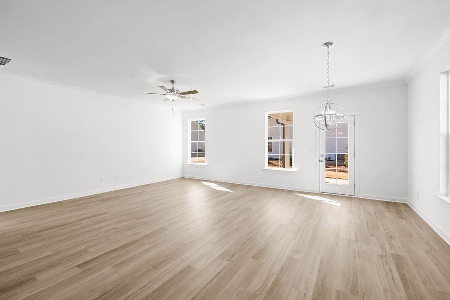 Spacious, unfurnished interior of a new home in Red Bird Manor, Jefferson (Image 9).