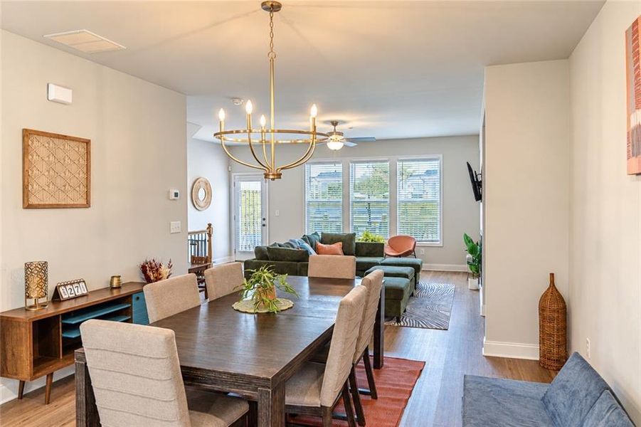 Furnished interior view inside a new home in , Lawrenceville (Image 4).