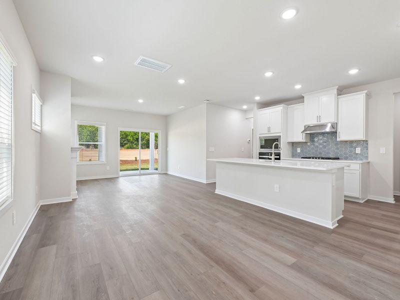Spacious, unfurnished interior of a new home in Marshburn Landing - Classic Series, Wendell (Image 10).