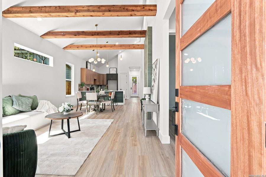 Furnished interior view inside a new home in , San Antonio (Image 5).