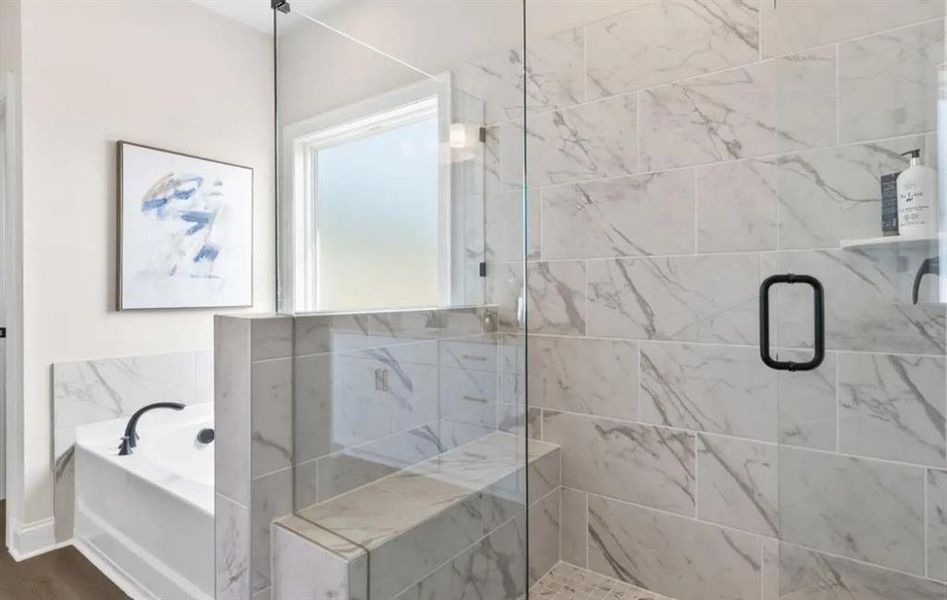 Furnished interior view inside a new home in River Pointe, Monroe (Image 9).