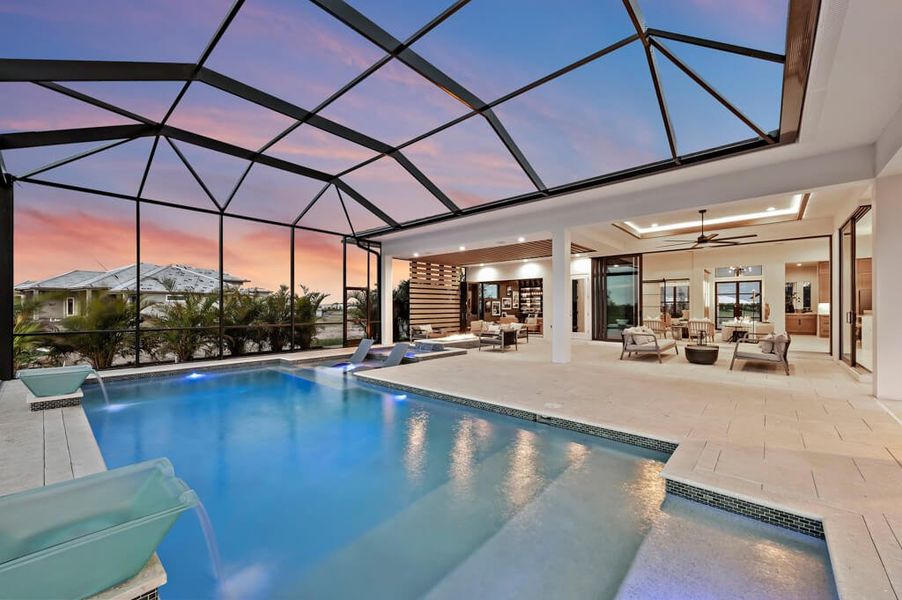 Representative exterior details of a home built from the Solstice by Lee Wetherington Homes in Star Farms, Lakewood Ranch (Image 3).