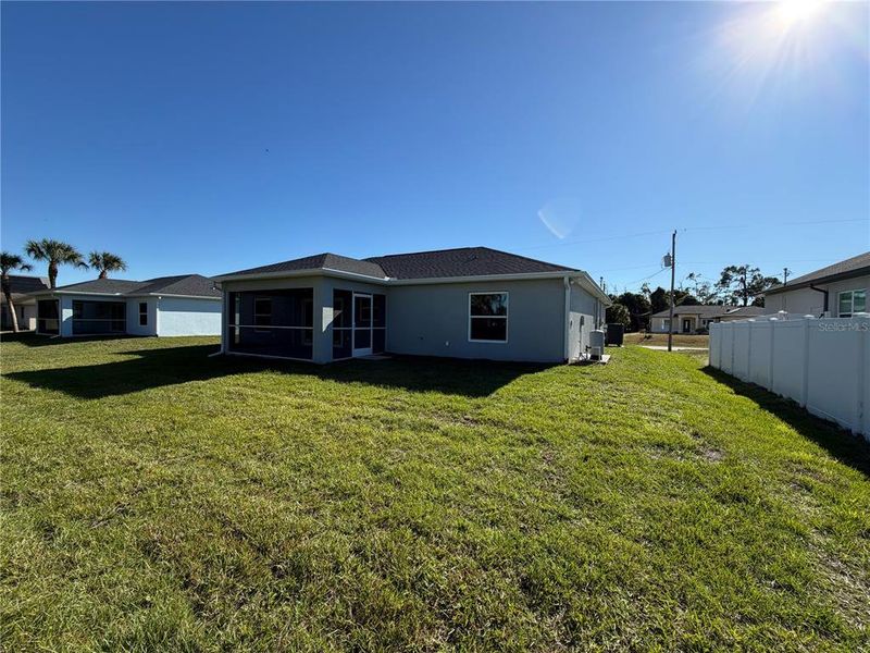 Exterior details and patio area of a home in , North Port (Image 2). Exterior details and patio area of a home in , North Port (Image 2).