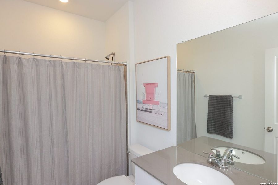 Furnished interior view inside a new home in Hidden Trails, Bulverde (Image 35).