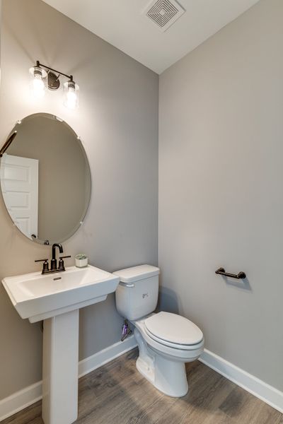 Representative furnished interior of a home built from the Gayle by Parkside Builders in The Parks of Mill Town, Chattanooga (Image 14).