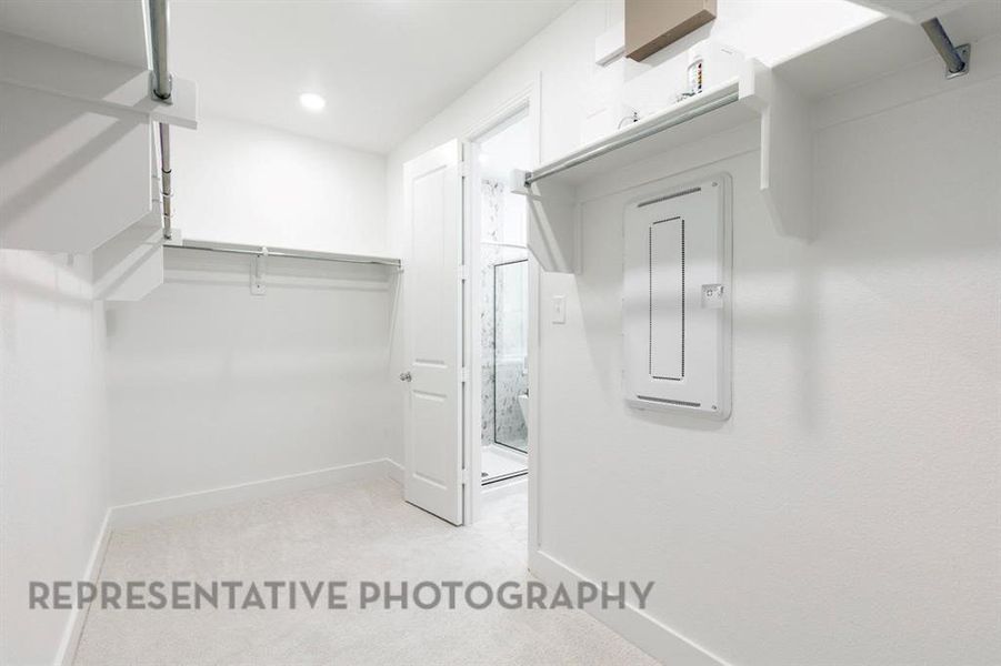 Spacious, unfurnished interior of a new home in Waterscape: 50ft. lots, Royse City (Image 20). Spacious, unfurnished interior of a new home in Waterscape: 50ft. lots, Royse City (Image 20).