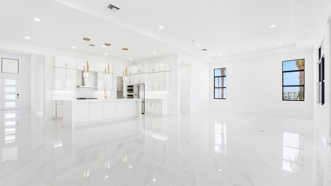 Great Room to Kitchen