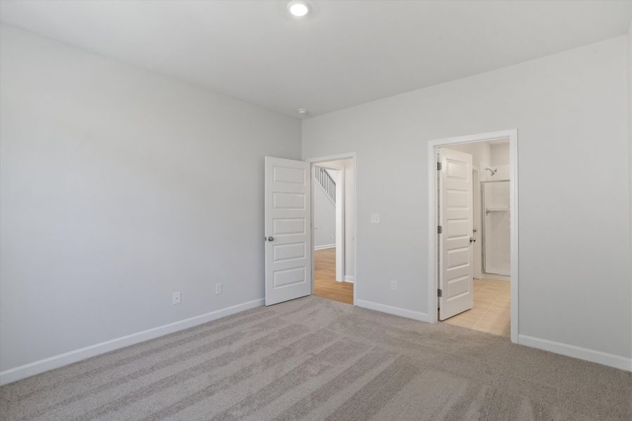 Spacious, unfurnished interior of a new home in Ovation at Sweetbrier, Durham (Image 21).