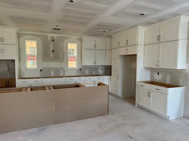 In-progress construction of a new home in Central Park, James Island, SC (Image 36).