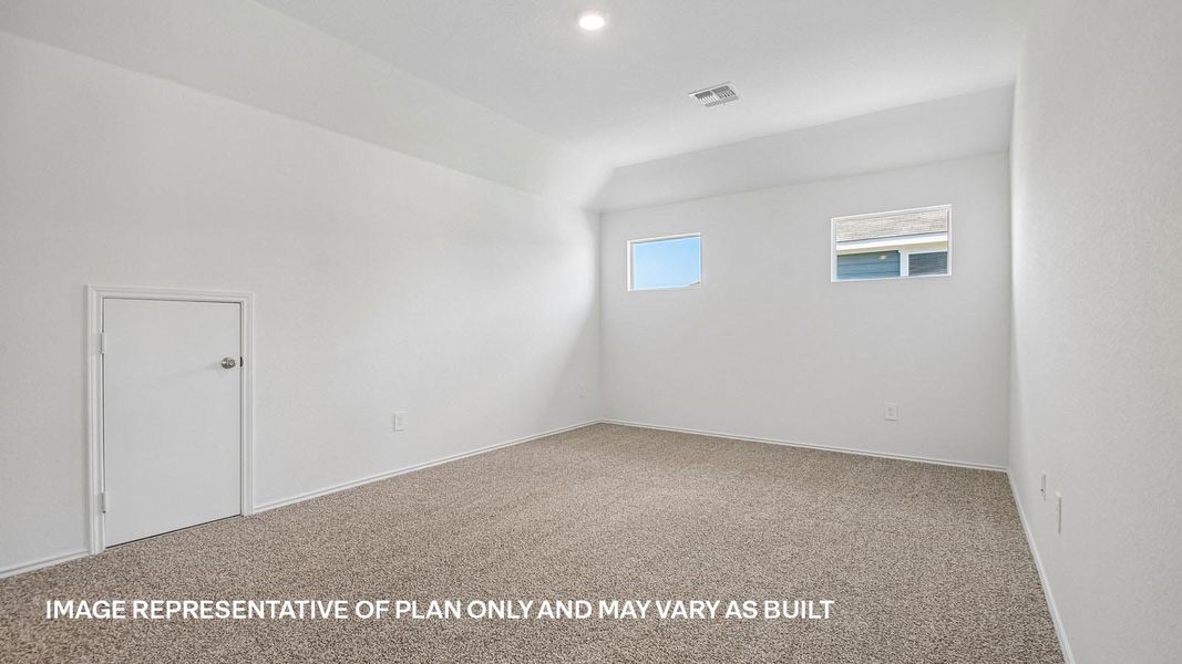 Representative unfurnished interior of a home built from the The Naples by D.R. Horton in Durango, Mustang Ridge (Image 32).