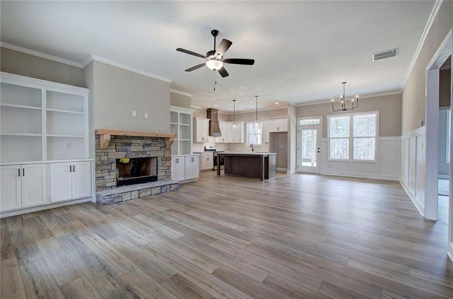 Spacious, unfurnished interior of a new home in , Rockmart (Image 12). Spacious, unfurnished interior of a new home in , Rockmart (Image 12).