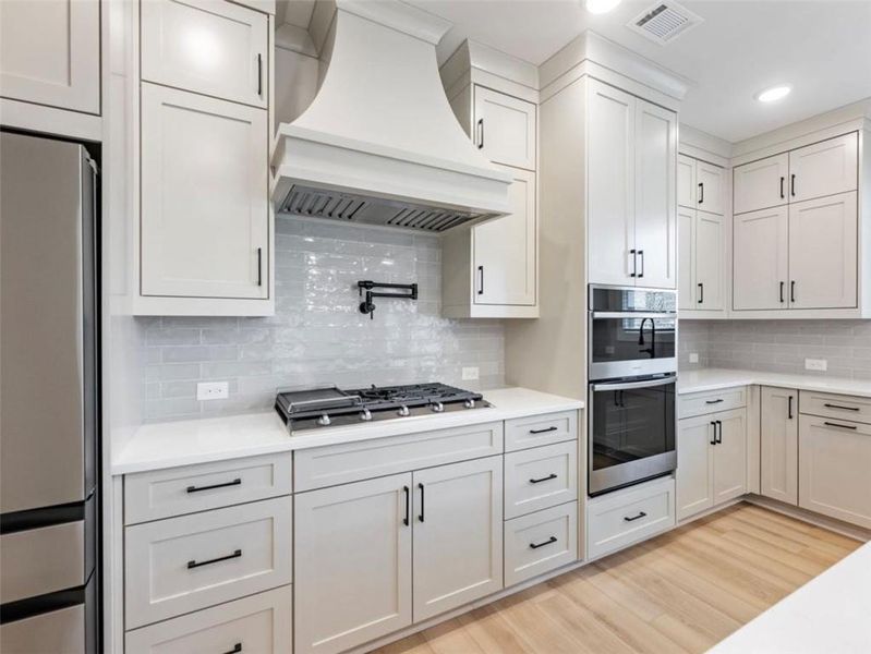 Furnished interior view inside a new home in , Buford (Image 8).