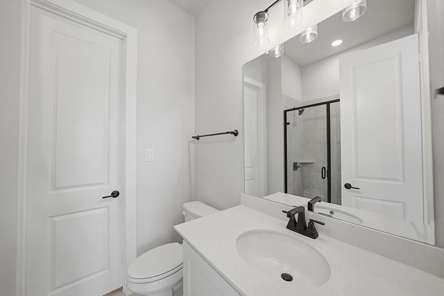 Furnished interior view inside a new home in Hillside Village, Celina (Image 7). Furnished interior view inside a new home in Hillside Village, Celina (Image 7).