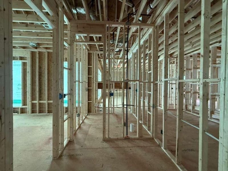In-progress construction of a new home in , Lawrenceville, GA (Image 23).