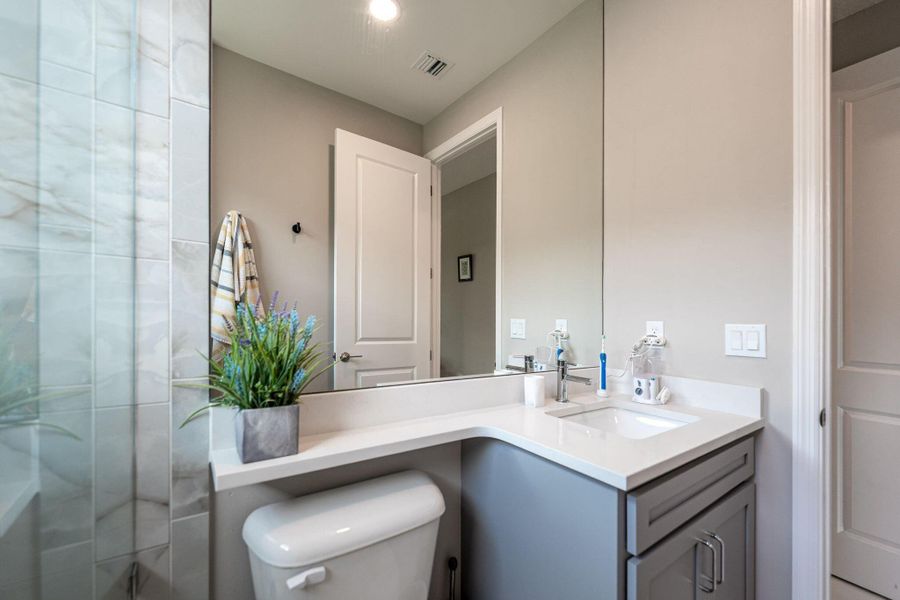 Furnished interior view inside a new home in , Port St. Lucie (Image 13).