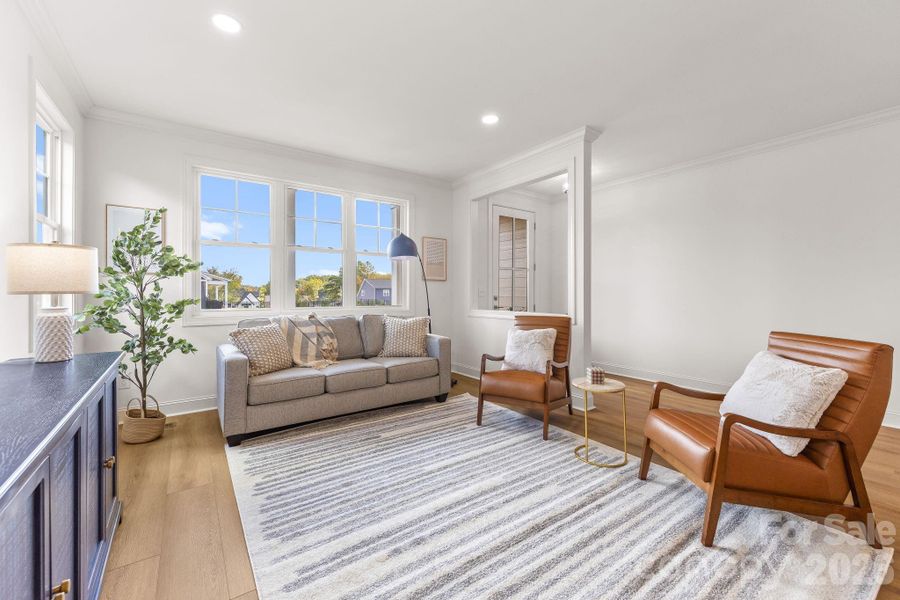 Furnished interior view inside a new home in , Denver (Image 7).