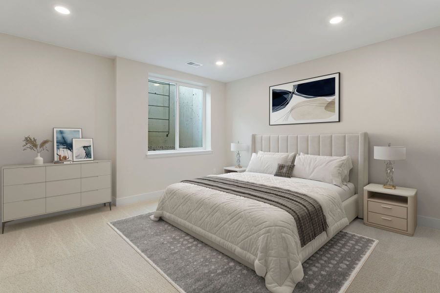 Representative furnished interior of a home built from the Residence 2 by Trumark Homes in The Summit at Castle Pines, Castle Pines (Image 13).