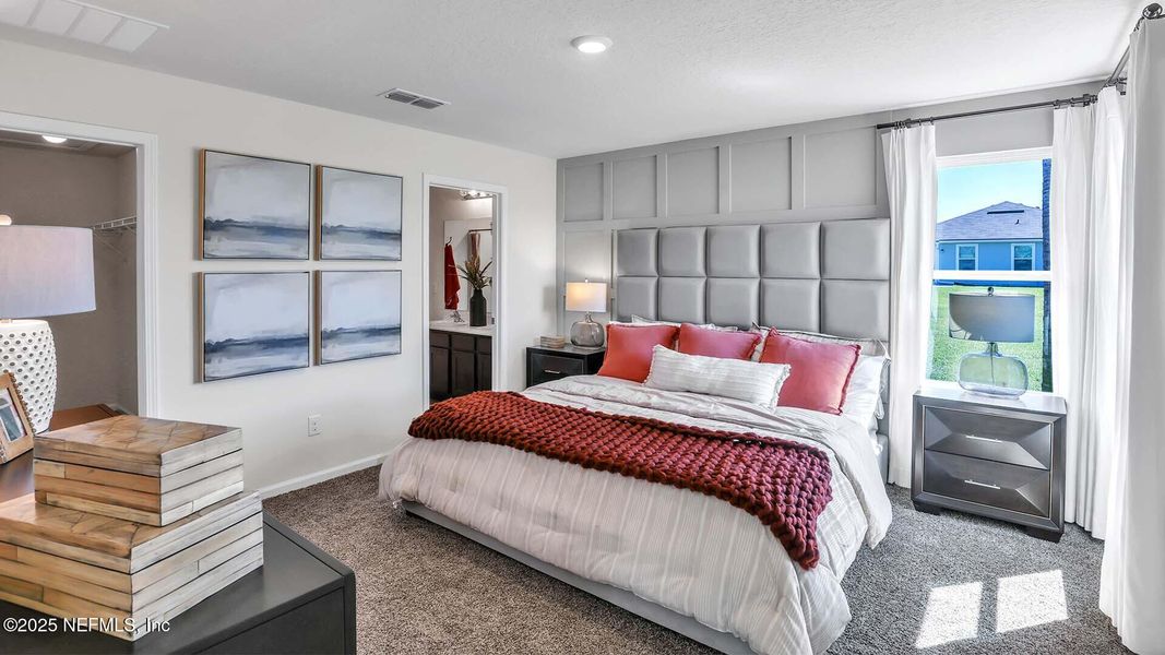 Furnished interior view inside a new home in Grand Reserve, Bunnell (Image 19).