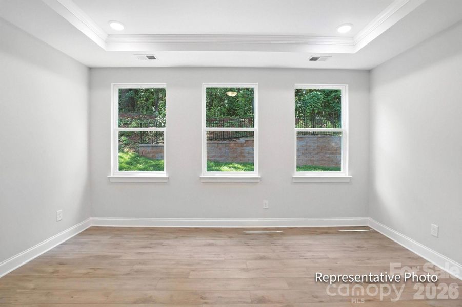 Spacious, unfurnished interior of a new home in Waterford Commons, Rock Hill (Image 19).