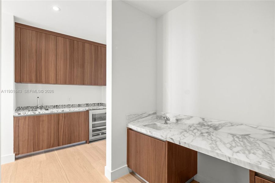 Furnished interior view inside a new home in Una Residences, Miami (Image 6).