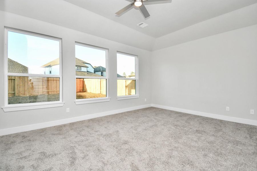 Example of completed home with similar plan. As-built colors and selections may vary.