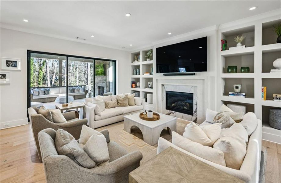 Furnished interior view inside a new home in , Brookhaven (Image 8).