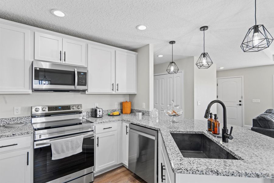 Furnished interior view inside a new home in , Okeechobee (Image 18).